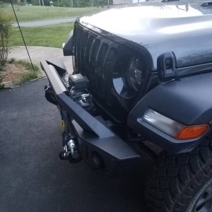 New Bumper and Winch