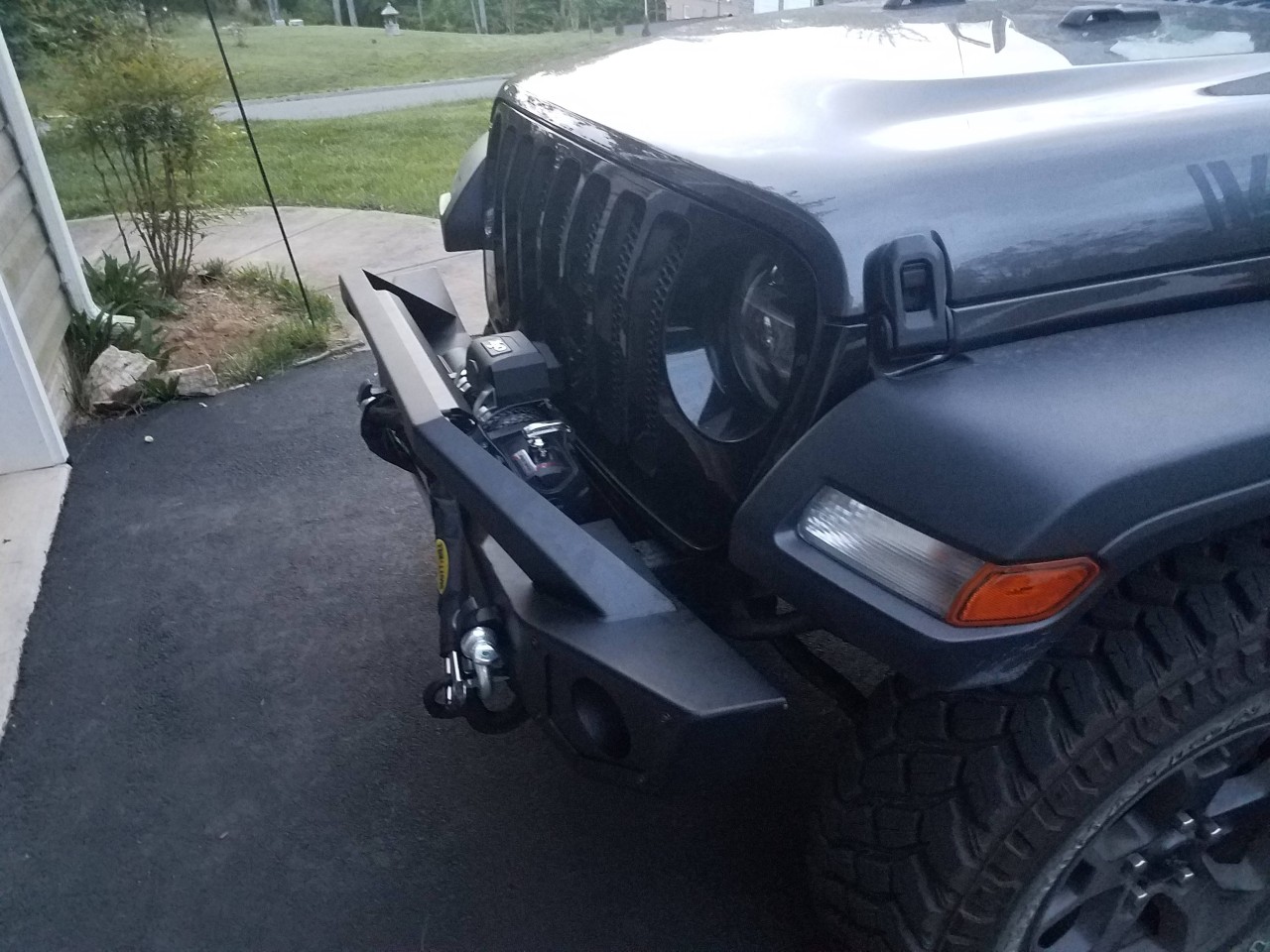 New Bumper and Winch