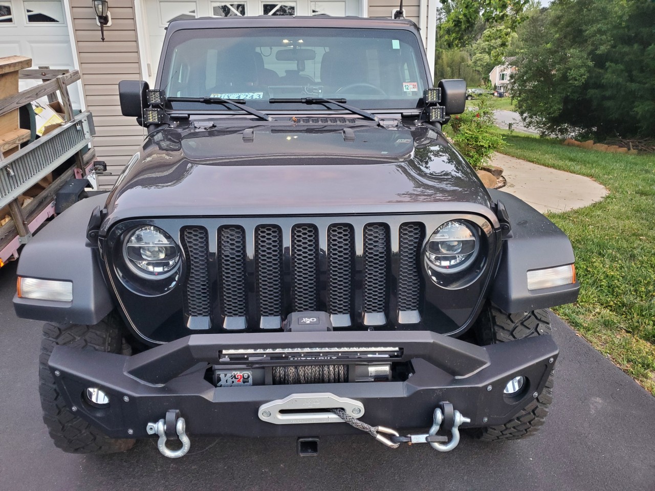 New Bumper and Winch